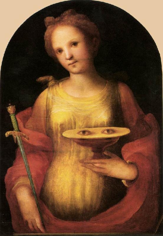 BECCAFUMI, Domenico St Lucy fgg France oil painting art